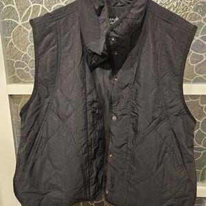 Kyodan Men's Black Quilted Vest
